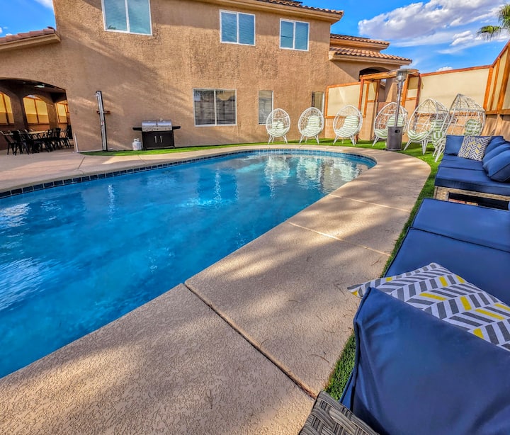 Perfect Family Location W Pool|spa|games|nearstrip - Las Vegas, NV