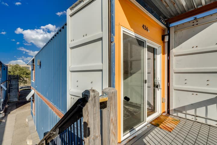 Shipping Container Retreat | Modern Tiny Escape - Wichita, KS