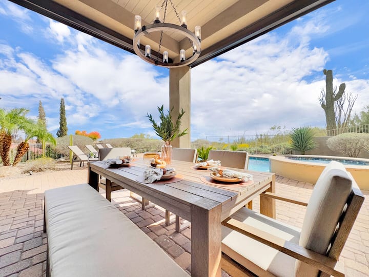 Fountain Hills Stunner! Views, Heated Pool And Spa - Fountain Hills, AZ