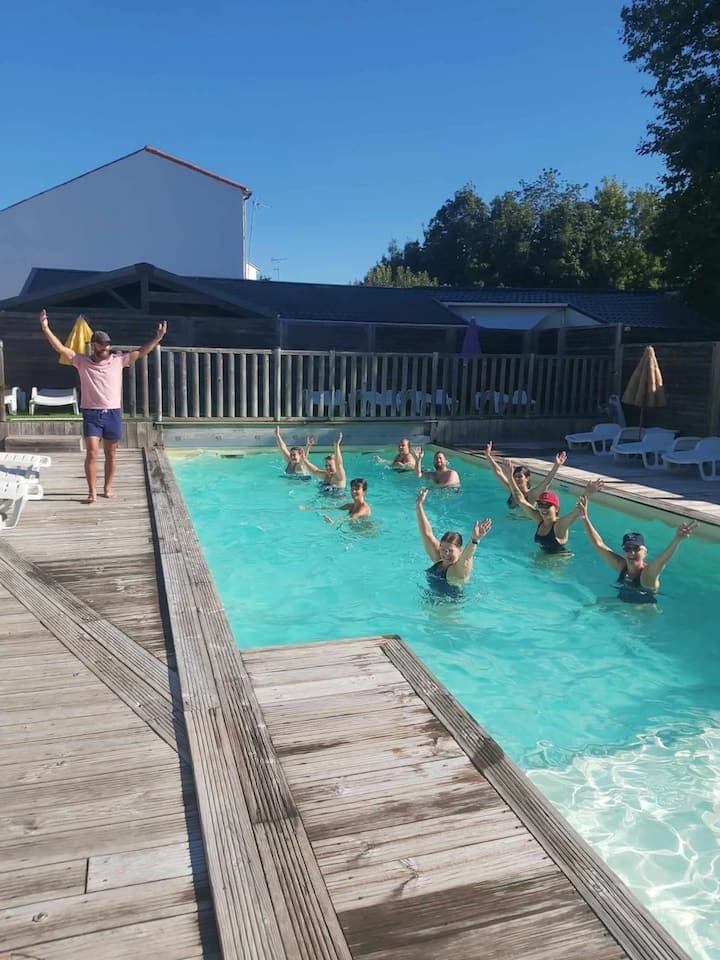 Zecamping 3* Mobil Home 25m² Piscine - Surgères