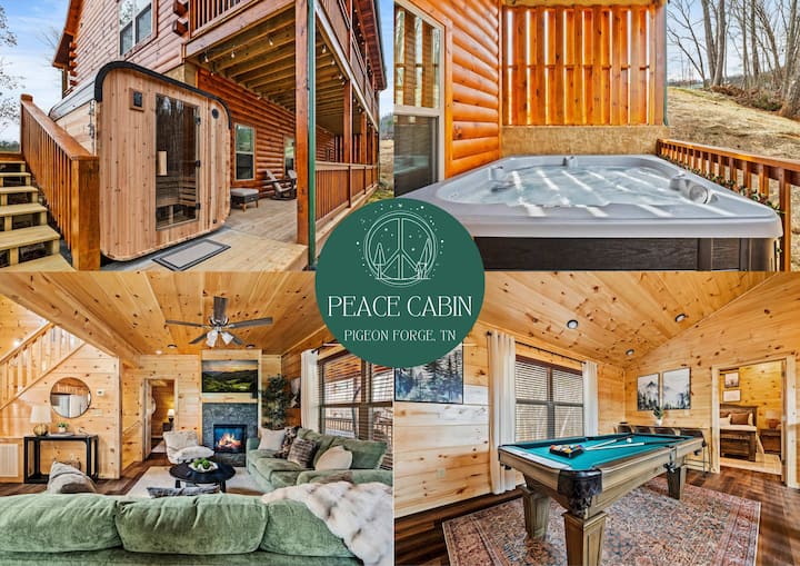 Smoky Mtn Retreat | Sauna + Hot Tub + Game Room - 테네시