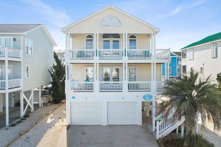 "Serenity Now" 4 Bedroom 3 Bath Home With A Pool! - Holden Beach, NC