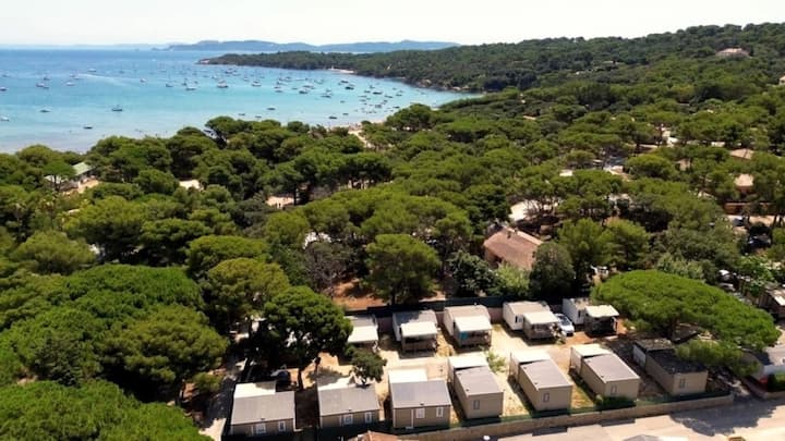 Zecamping 3* Mobil Home 40m² 200m Plage - Porquerolles