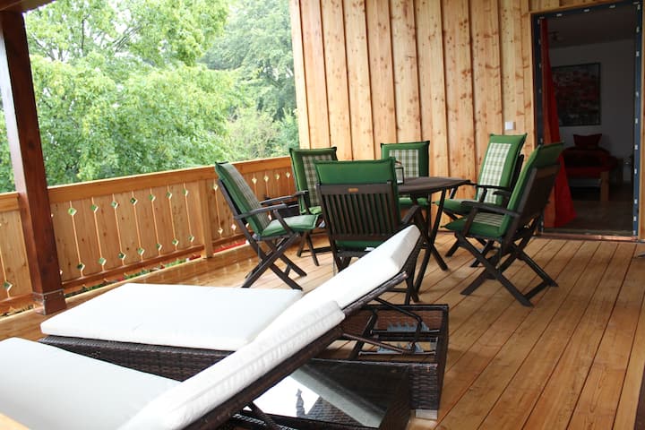 Holiday Flat On The 1st Floor With Large Balcony - Chieming