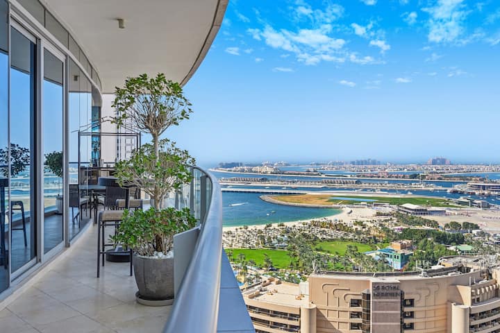 Trident: Lux 2br, Palm View & Walk To Jbr Beach - ドバイ