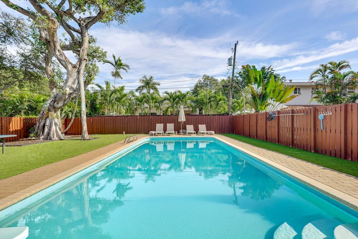 3 Mi To Sea! Family Pool House In Fort Lauderdale - 포트로더데일