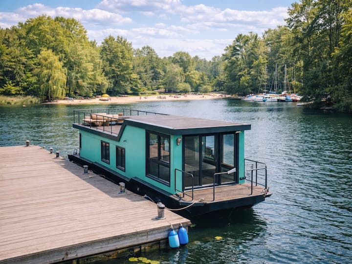 Maison Flottante Confortable à Berlin - Berlin