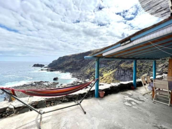 Casa Cueva Con Vista Al Mar Y Bbq Hasta 5 Pax - El Hierro