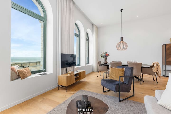 Beach Loft - Appartement De Luxe Avec Vue Sur Mer - Oostende