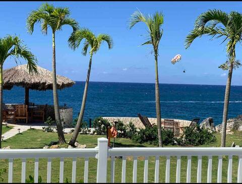 'Sunset Vista' - Negril Seafront Home w/Solar - Se