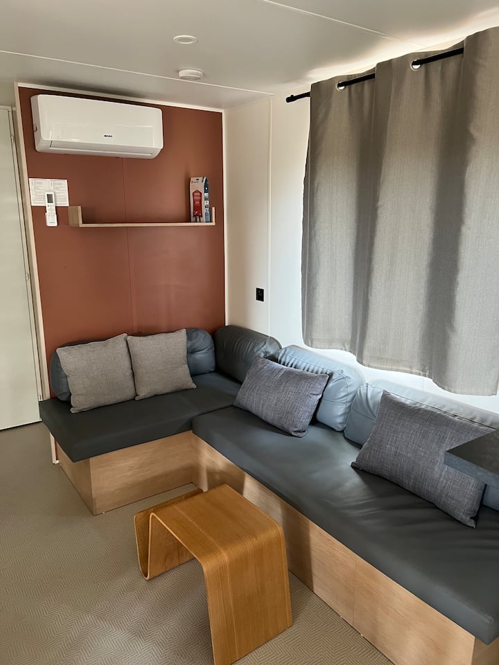 Mobil-home 6 Pers Avec Accès Direct Mer - Sausset-les-Pins