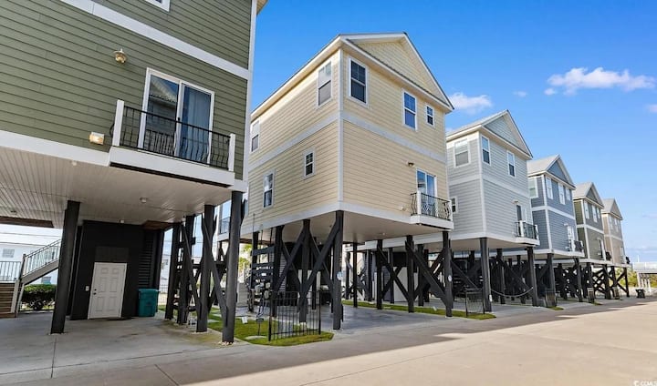 3 Br Beach House With A Shared Pool - Pieradise - Surfside Beach, SC