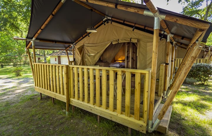 Lodge Safari 3 Pièces 5 Personnes + Tv - Saint-Paul-lès-Dax