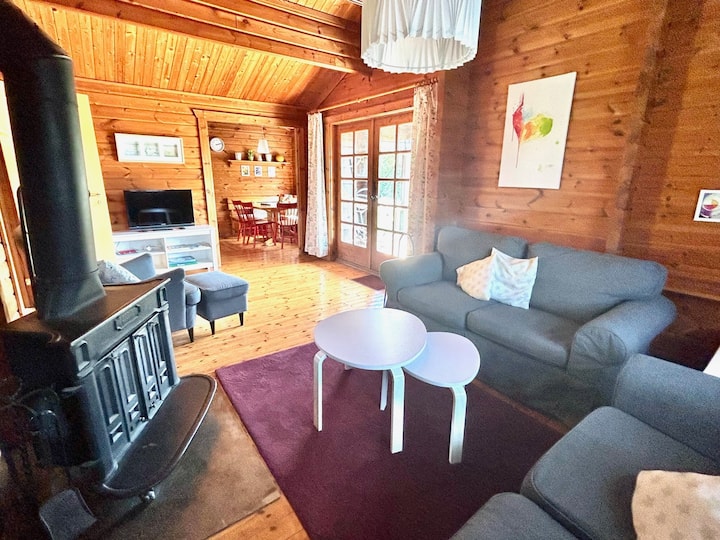 Ltd-72 - Holzblockhaus Mit Süd-terrasse - Hayingen