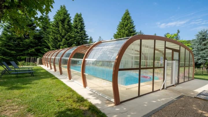 Zecamping 3* Bungalow 19m² Piscine - Treignac