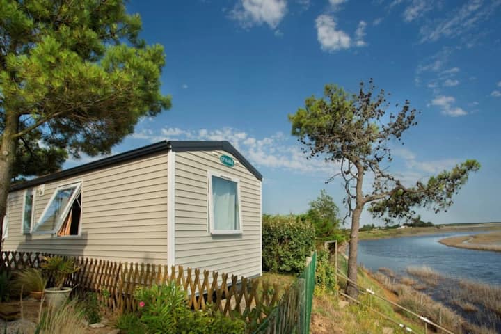 Zecamping 4* Mobil Home 21m² Parc Aquatique - La Faute-sur-Mer