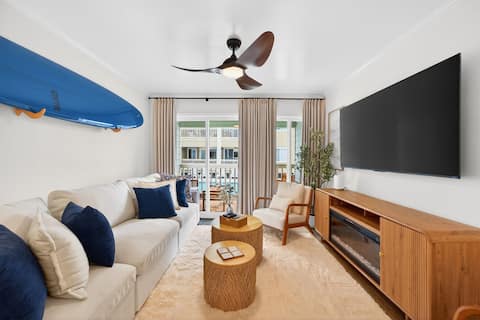 Successful Airbnb property: 2 BR / 2 BA Condo Located just steps from Beach Ac in Isle Of Palms