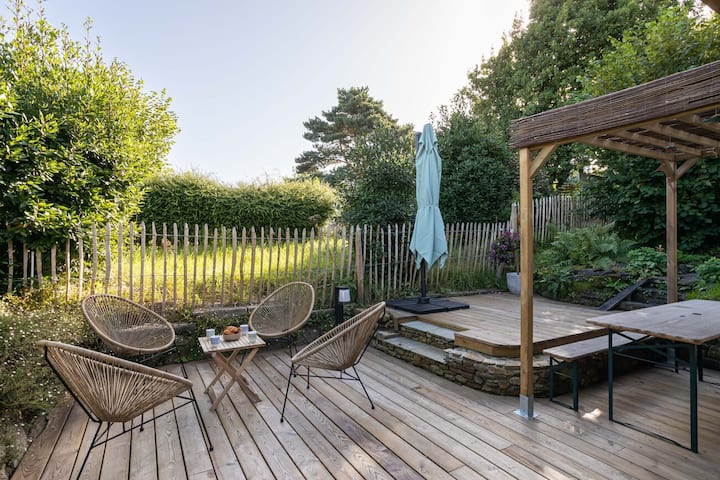 Maison Cosy Avec Terrasse Proche Mer Et Commerces - Cancale