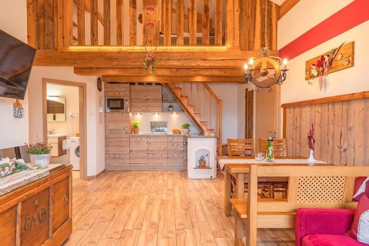 Hüttenzauber Holiday Flat, 70 M², At The Reiherhof - Waging am See