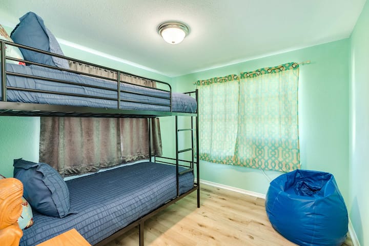 ห้องนอน 2 พร้อมเตียงสองชั้น - เหมาะสำหรับเด็ก!