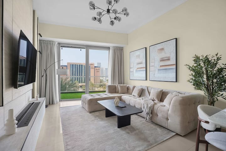 Stylish 2br + Study | City Views | Ocean Heights - Dubaï Marina