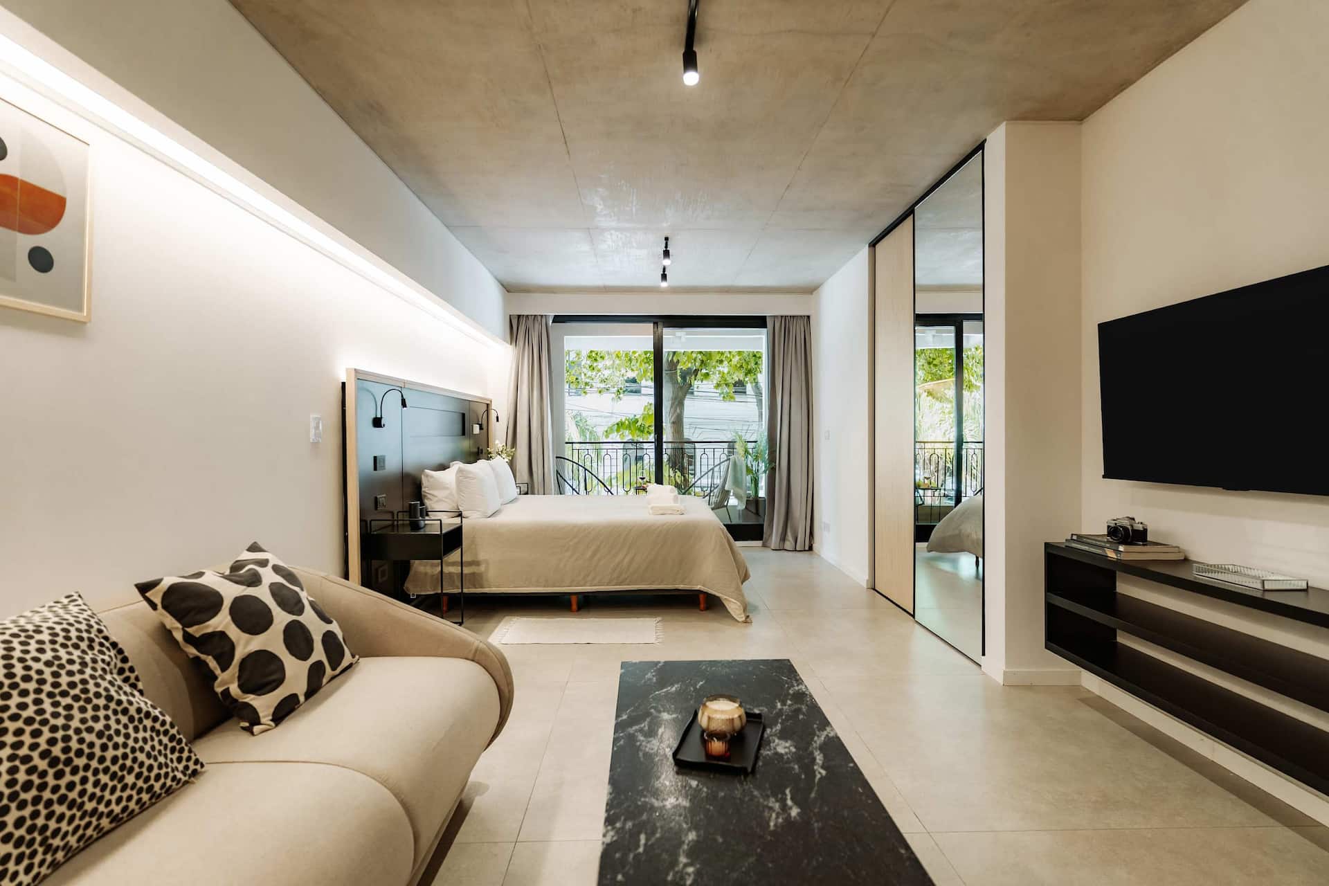 Studio apartment on Arévalo Street in Palermo