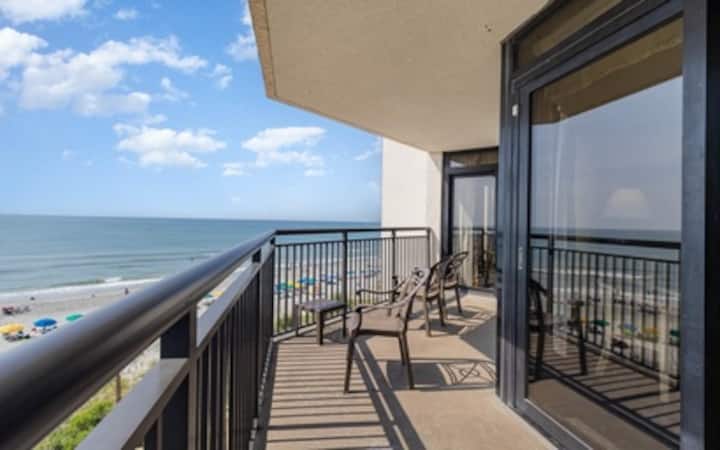 Oceanfront Family Condo | Ocean Reef Resort 426 - Myrtle Beach