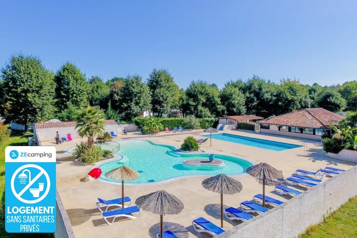 Zecamping 3* Bungalow Parc Aquatique - Mimizan