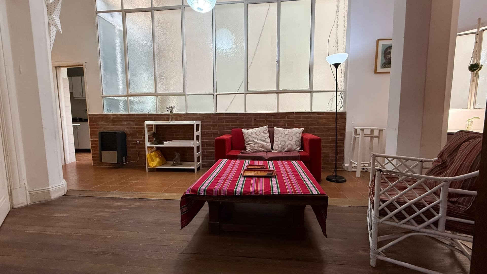 Industrial loft-style apartment near Corrientes & Obelisk in Balvanera