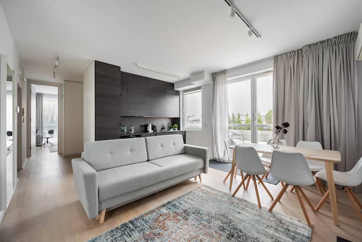 New Praga Urban Modern Apartment - 華沙