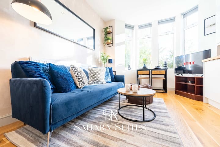 Modern 1br Flat | Cardiff Castle & Stadium - Cardiff