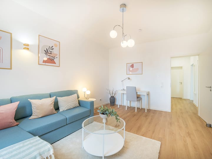 Lemon3: 1 Bedroom Apartment With Balcony - Karlsruhe