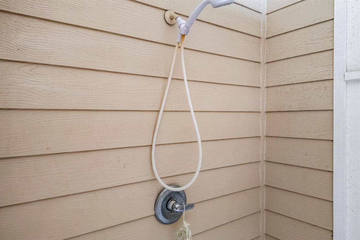 Outdoor shower