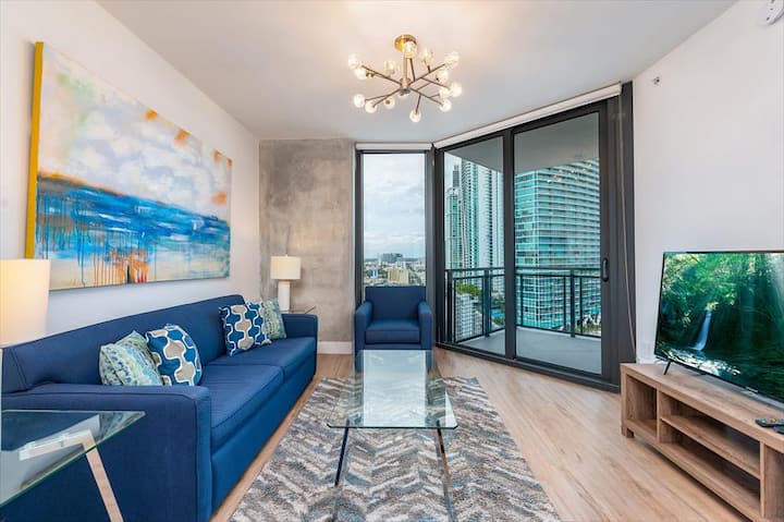 Prime, Pet-friendly Delx 1br Nr Metromover - Miami, FL