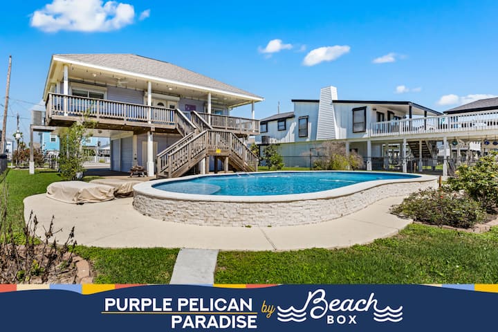 Relaxed Beach Getaway With Canal Views. - Galveston, TX