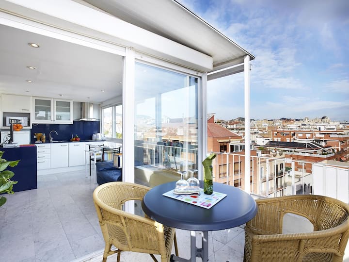 Appartement Loft Avec Terrasse - Barcelone