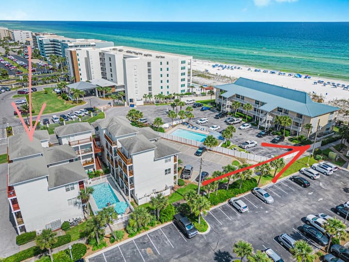Sunset Cottages 2c-melrose Place | Community Pool - Fort Walton Beach, FL