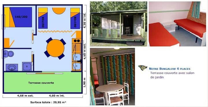 Bungalow 3 Pièces 4 Personnes - Ajaccio