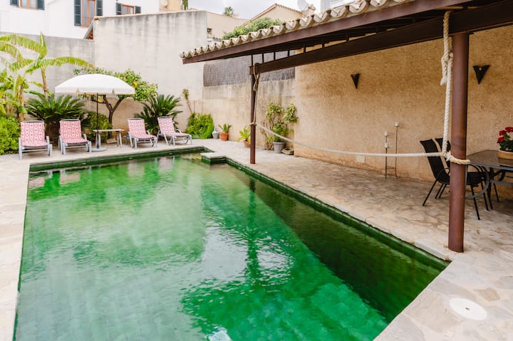 Rustic Oasis In Central Pollença. - Pollensa