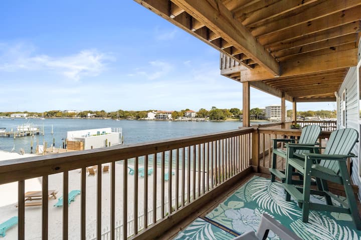 New! Bayfront Condo W/ 2 Balconies & Pool - 포르 월턴 비치