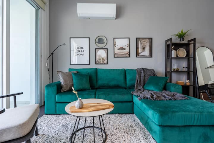 Harbor 103: Stylish 1-bedroom Apartment In Larnaca - Larnaca