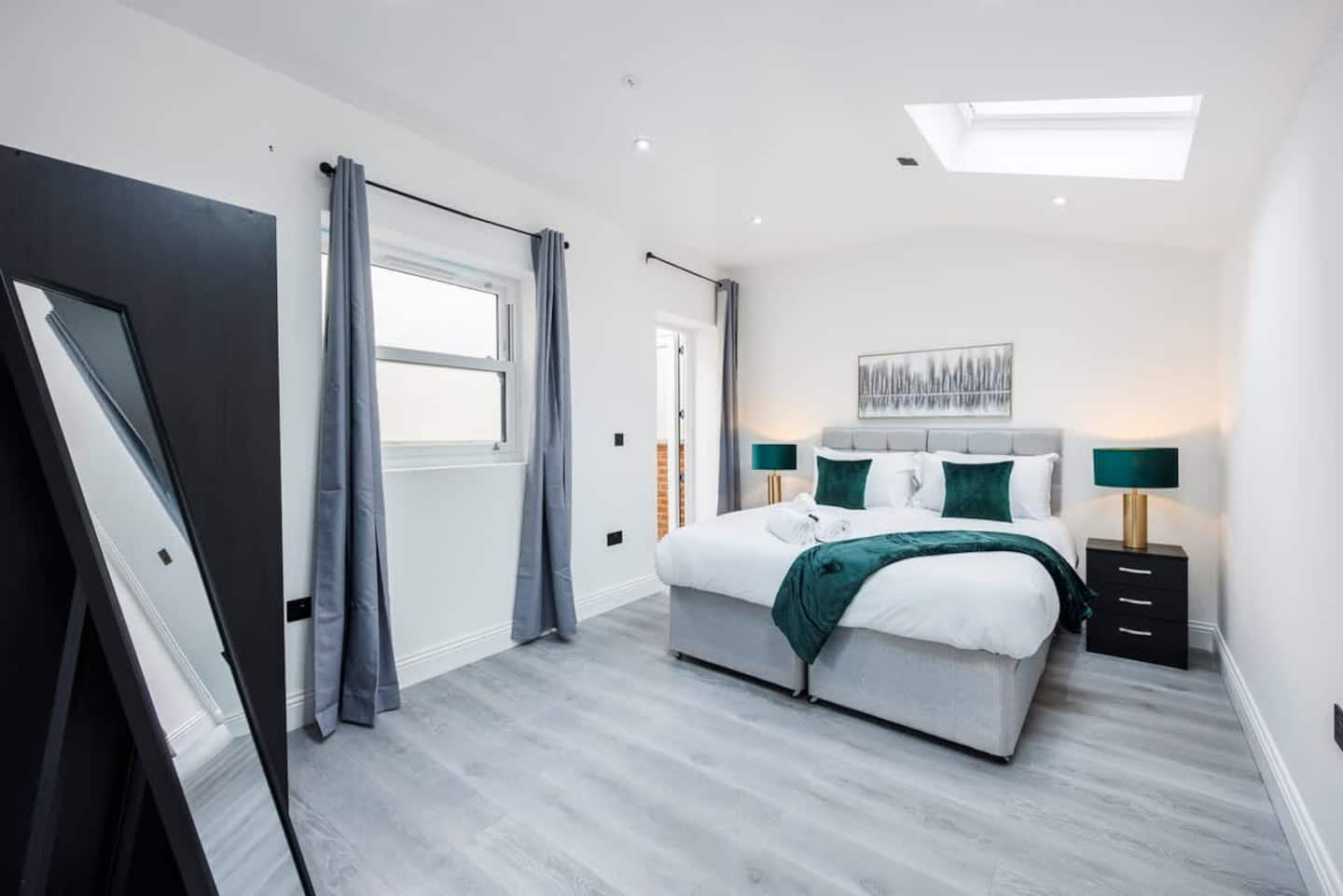Interior of our 2-bedroom apartment in London