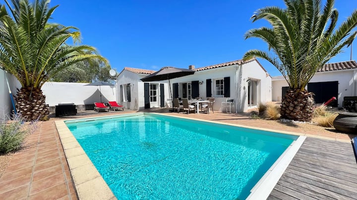 Superbe Villa Avec Piscine à 150 M Des Plages - La Couarde-sur-Mer