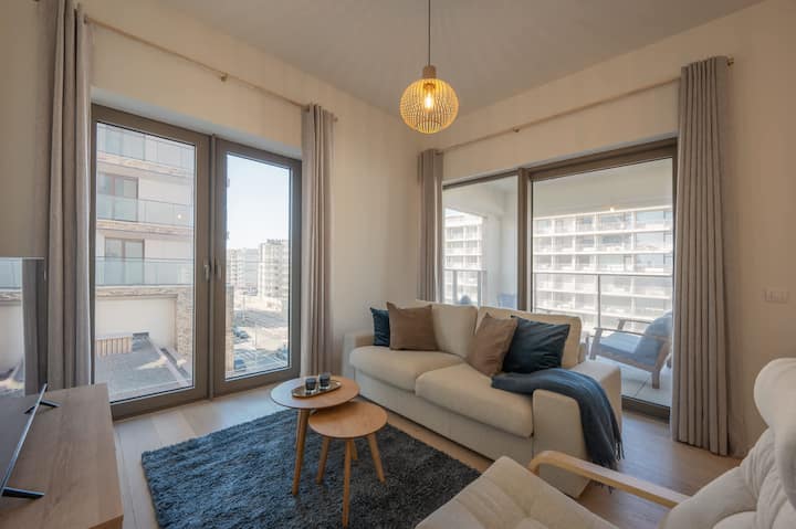 Bright 2br Apartment With Terrace For 5 - Ostende