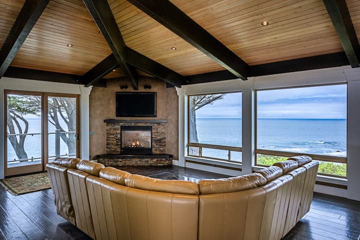 Luxury Blufftop Home With Hot Tub - Gualala, CA