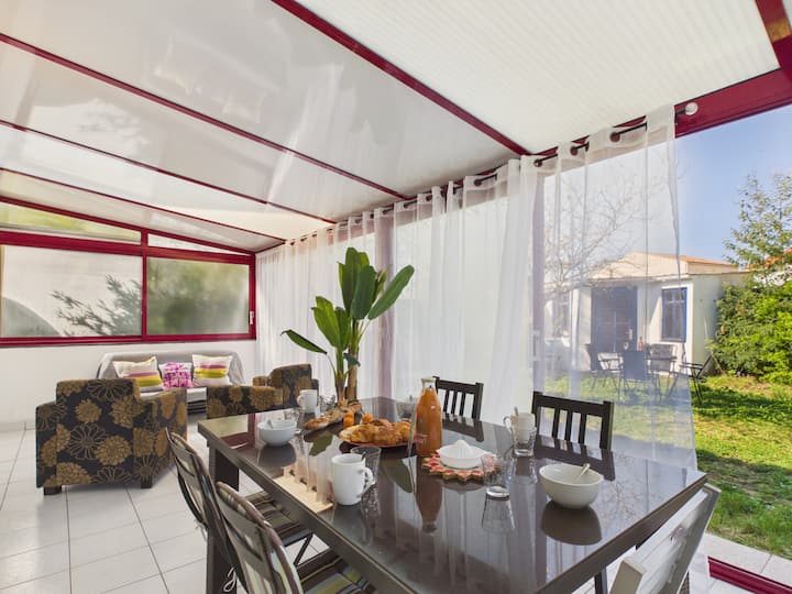Maison Familiale Pour 6, Véranda Et Jardin - Olonne-sur-Mer