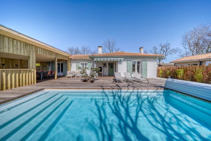 Maison Azuréa- Piscine Et Bassin - La Teste-de-Buch