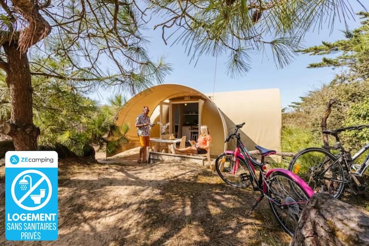 Zecamping 4* Bungalow 16m² 200m Plage - Vendée