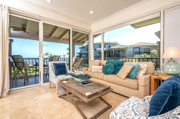 Kapalua Bay Villa Ocean View 3 Br | Ml-3705 By Kbm - Maui
