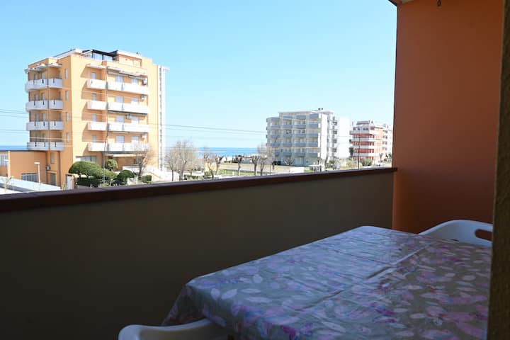 F011 – Fano, Three-room Apartment With Sea View - Fano